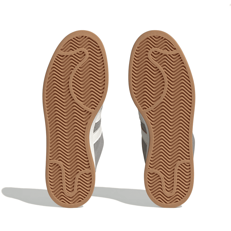 Campus Super Premium Couro Natural - Cinza/Branco