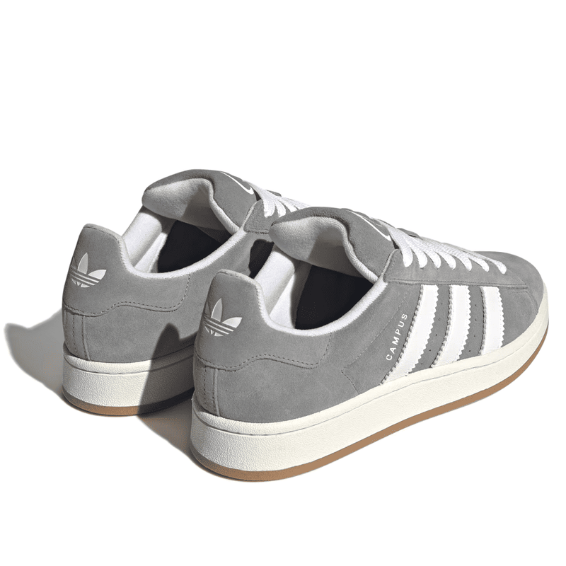 Campus Super Premium Couro Natural - Cinza/Branco