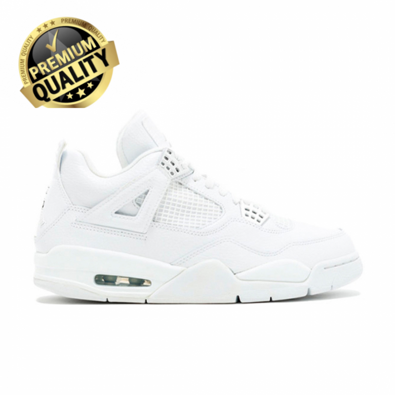 Air Jordan 4 'Pure Money' (Branco/Branco)