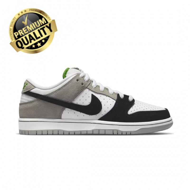 Dunk Low 'Chlorophyll' (Preto/Branco/Verde)