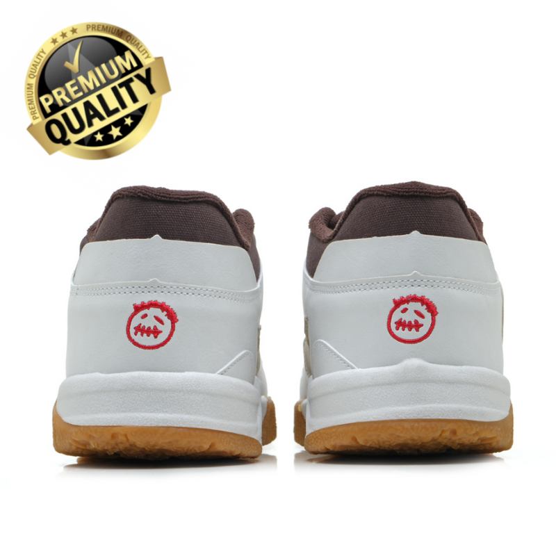 Jordan Travis scott jumpman Jack (Branco/marrom)