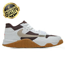 Jordan Travis scott jumpman Jack (Branco/marrom)