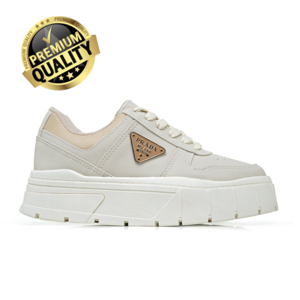 Prada Milano (Nude/Branco)