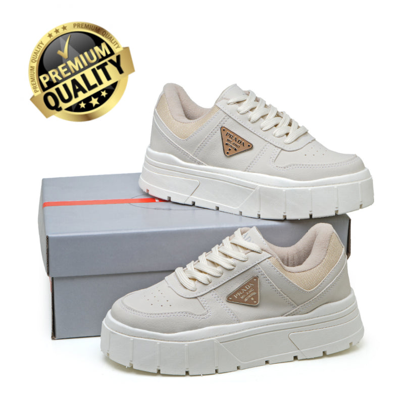 Prada Milano (Nude/Branco)