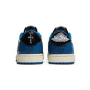 Air Jordan Low OG Travis Scott 'Fragment' (Azul/Branco/Preto)