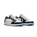 Air Jordan Low OG Travis Scott 'Fragment' (Azul/Branco/Preto)